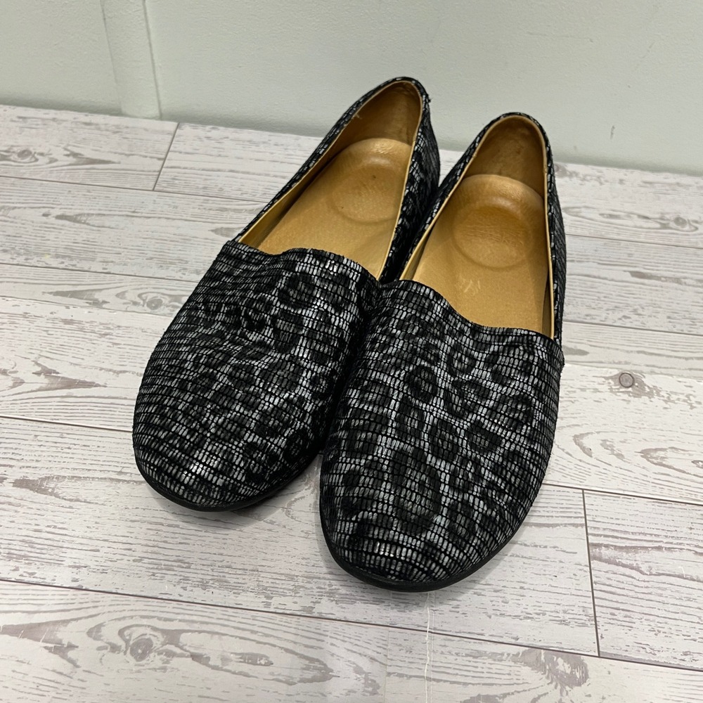 Dansko Loafer Shoes Women's EU 36 US 5.5/6 Comfort Work Slip On Gray Patterned